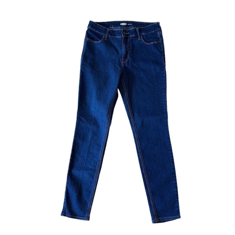Old Navy Rockstar Super Skinny Jeans size 8 Dark Wash